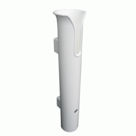 Taco Poly Stand-Off Rod Holder - No Hardware - White