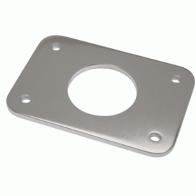 Rupp Top Gun Backing Plate w/2.4" Hole - Sold Individually, 2 Required