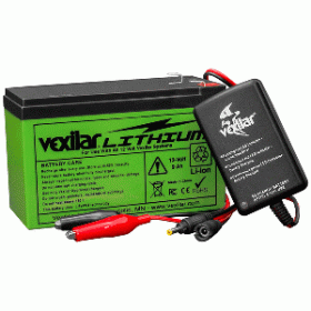 Vexilar 12V Lithium Ion Battery &amp; Charger