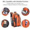 36L Outdoor Backpack Waterproof Daypack Travel Knapsack